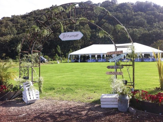 Boda en el Jardín de la Terraza para Eventos La Grana