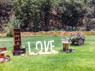 Set de Decoración para Boda en jardin