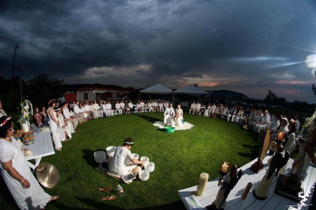 Ritual Maya de Matrimonio en el Jardín de La Grana Eventos