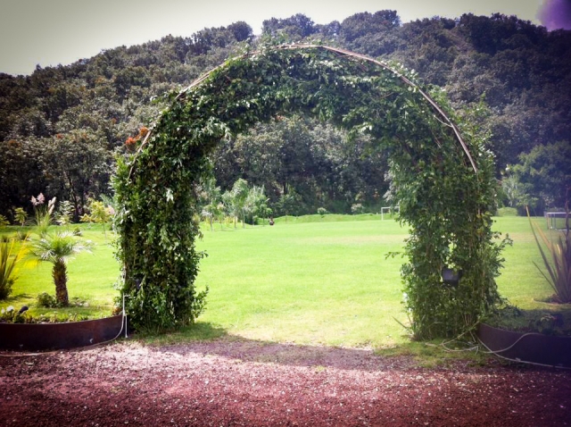 Arco Ingreso al Jardín de La Grana Eventos